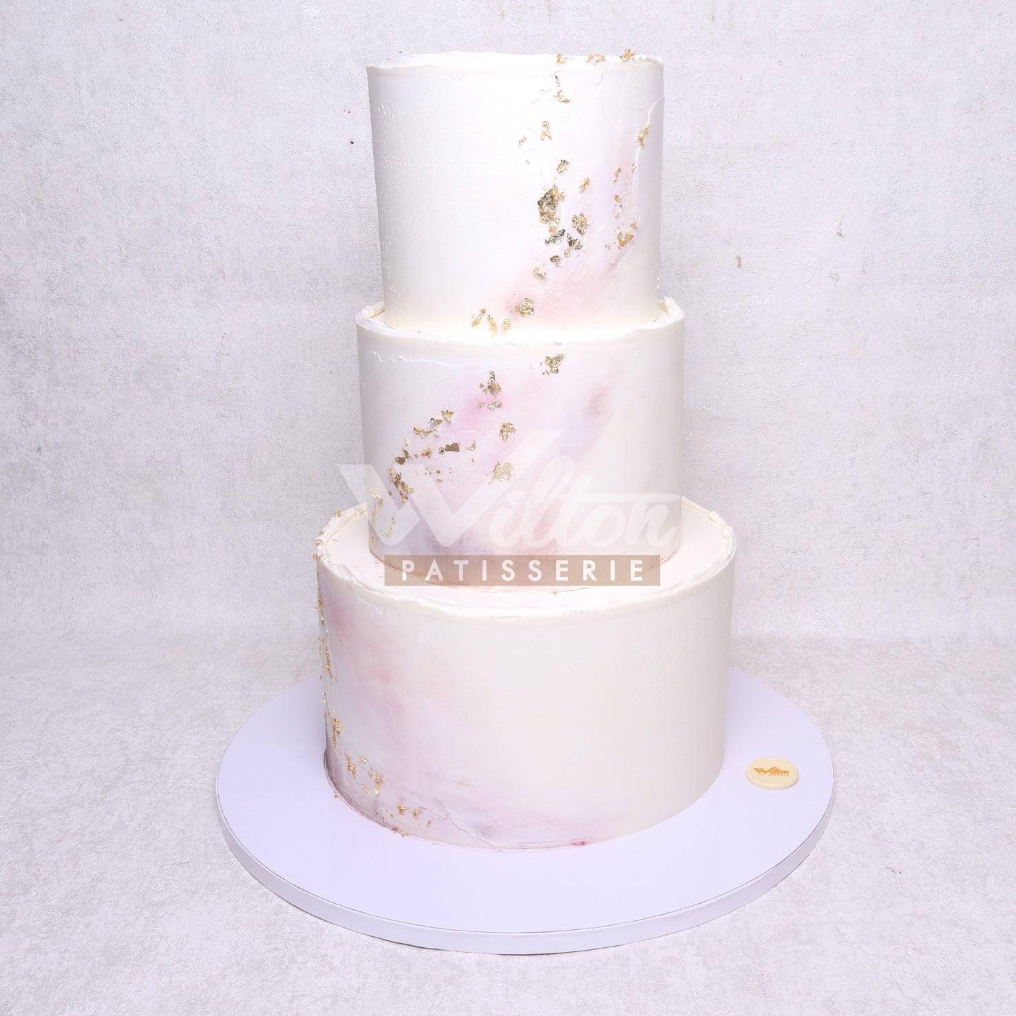 WE10.h WHITE SIMPLE - Wedding Cakes - WILTON PATISSERIE