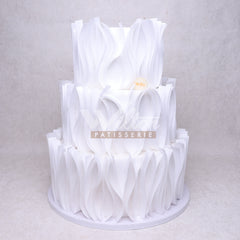 WE12.b LEAVES - Wedding Cakes