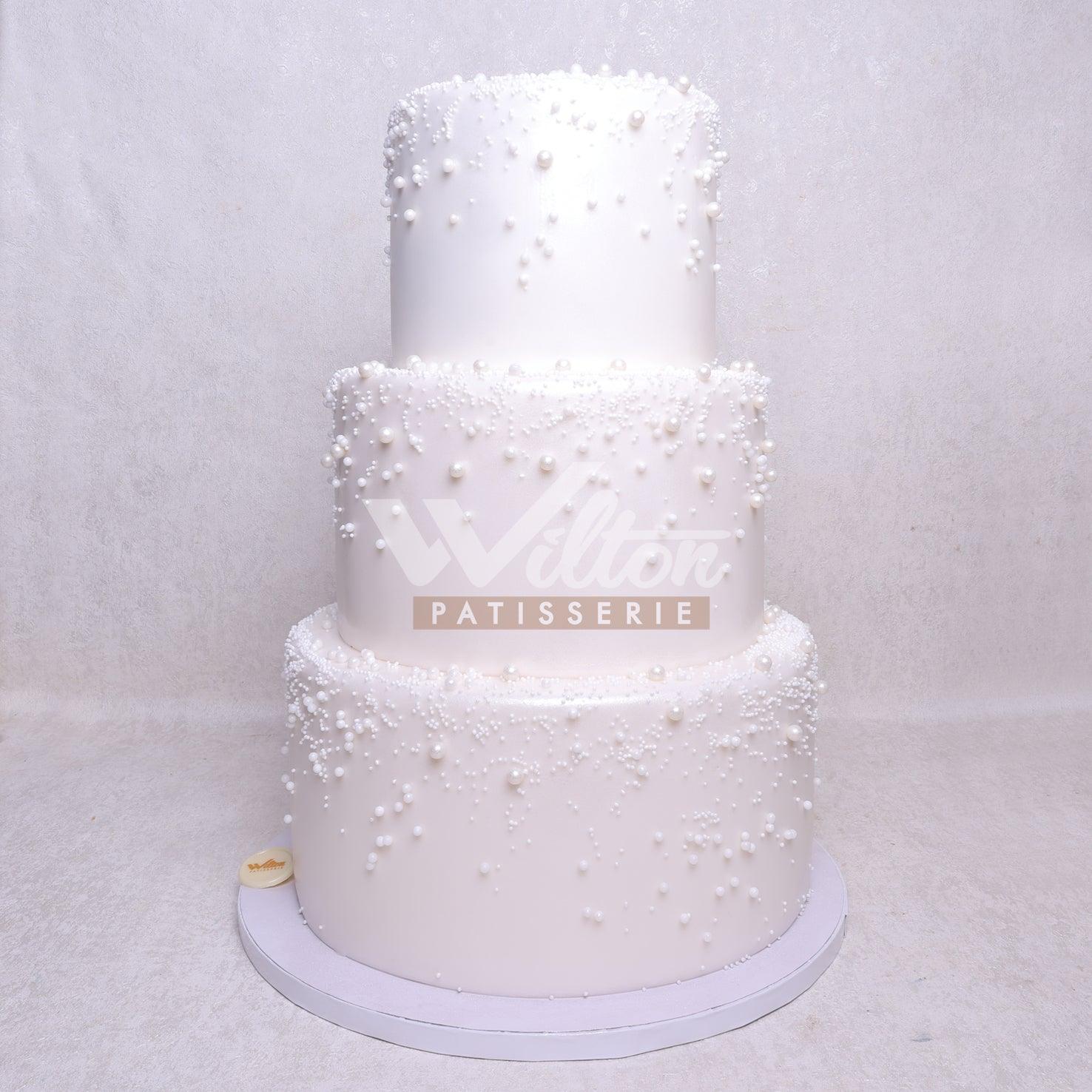 WE14.a PEARL - Wedding Cakes - WILTON PATISSERIE