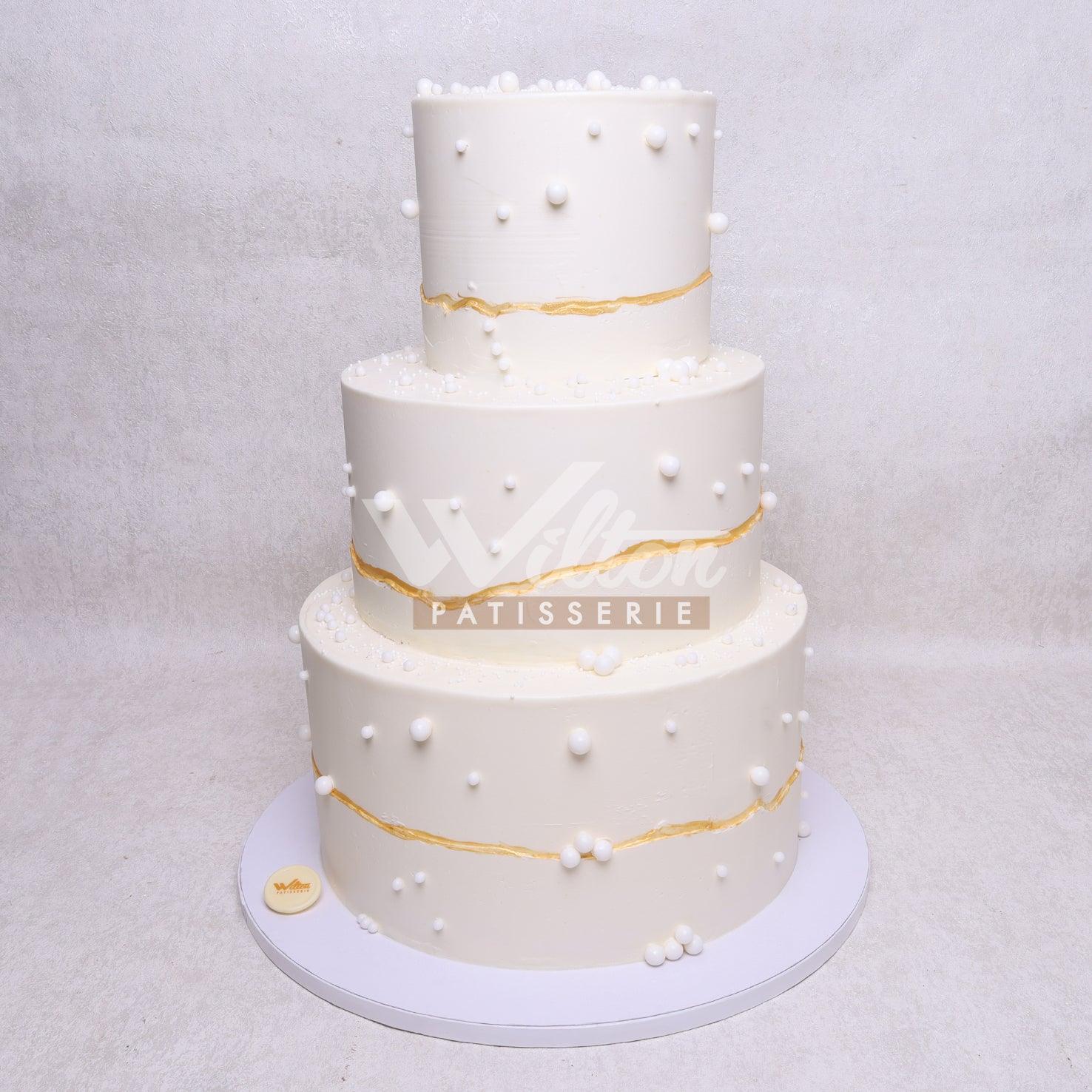 WE14.d PEARL - Wedding Cakes - WILTON PATISSERIE