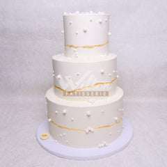WE14.d PEARL - Wedding Cakes - WILTON PATISSERIE