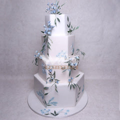 WE15.a HEXAGON - Wedding Cakes - WILTON PATISSERIE