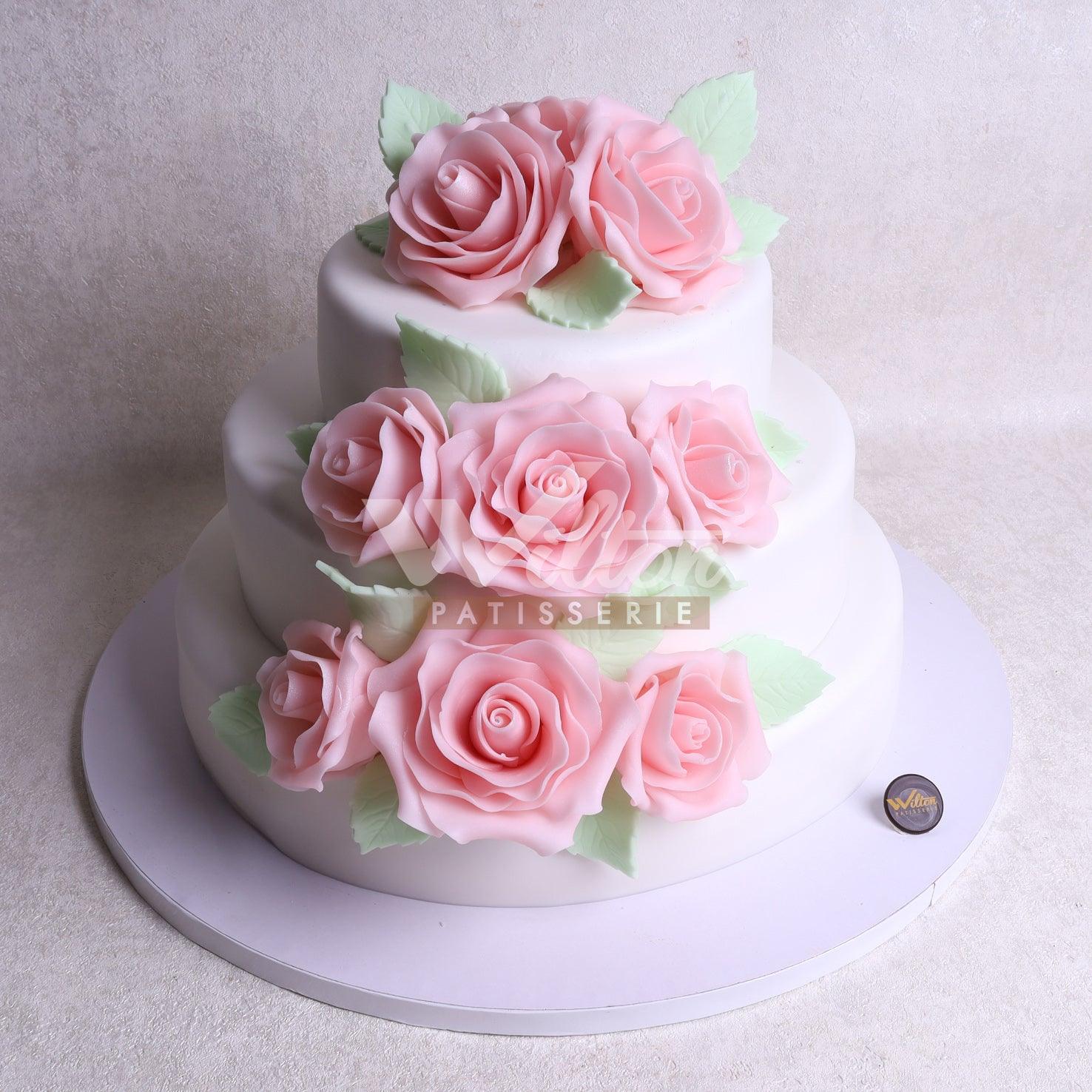 WE3.h ROSES - Wedding Cakes - WILTON PATISSERIE