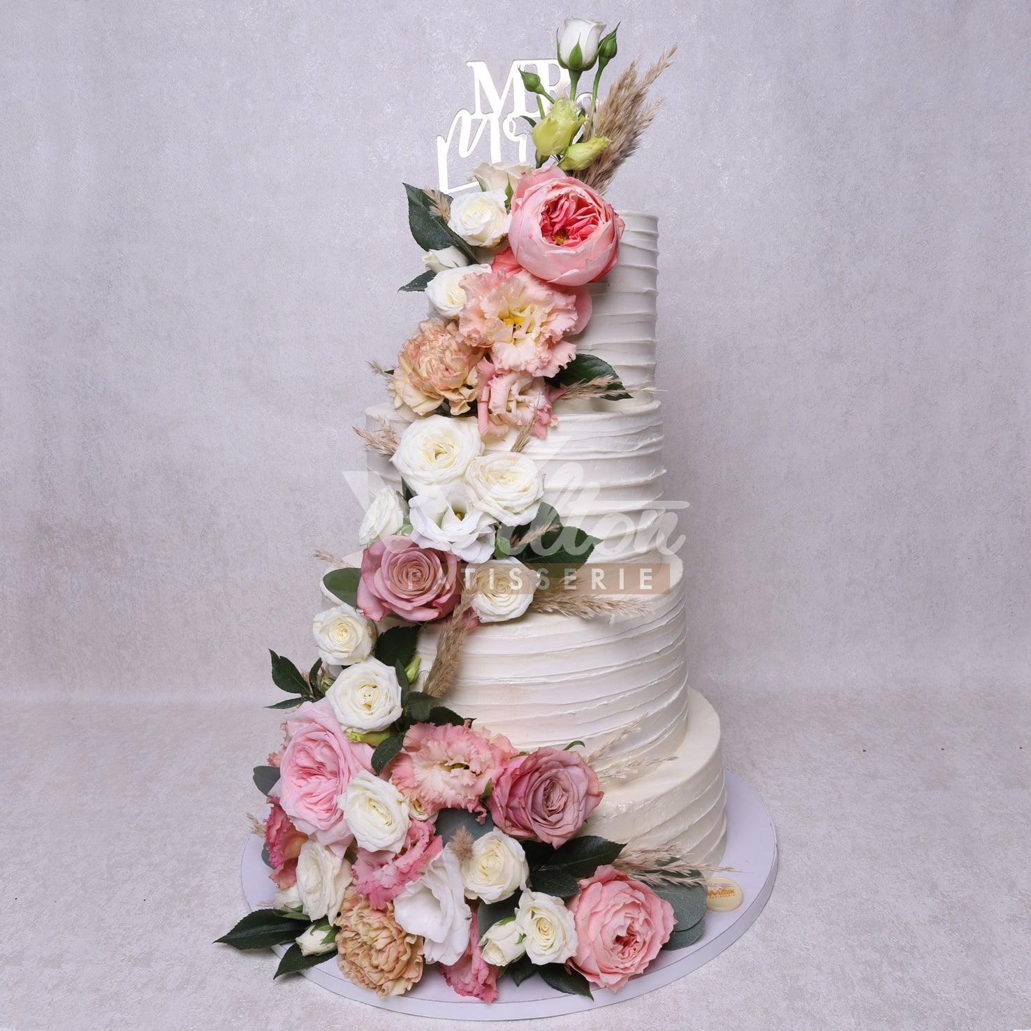 WE4.m FLOWERS - Wedding Cakes - WILTON PATISSERIE
