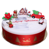 CHRISTMAS CAKES ROUND - WILTON PATISSERIE