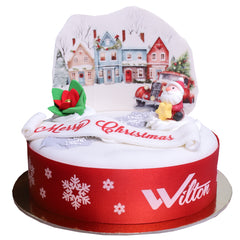 CHRISTMAS CAKES ROUND - WILTON PATISSERIE