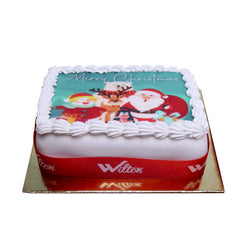 CHRISTMAS CAKE RECTANGLE