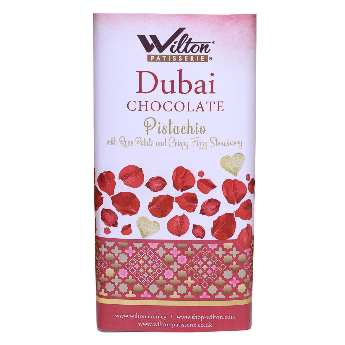Pistachio with Rose Petals & Crispy Fizzy Strawberry - WILTON PATISSERIE
