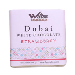 Dubai White Chocolate Strawberry 135g - WILTON PATISSERIE