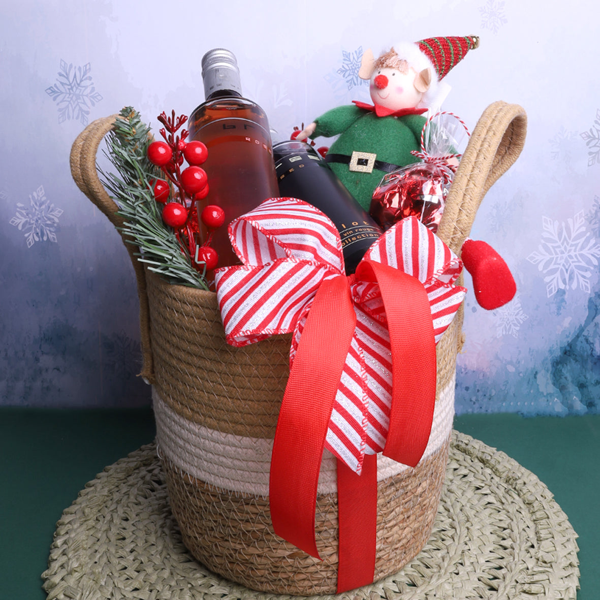 Christmas Basket 10 - Gift Basket - WILTON PATISSERIE