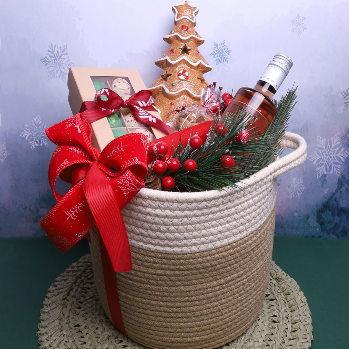 Christmas Basket 13 - Gift Basket - WILTON PATISSERIE
