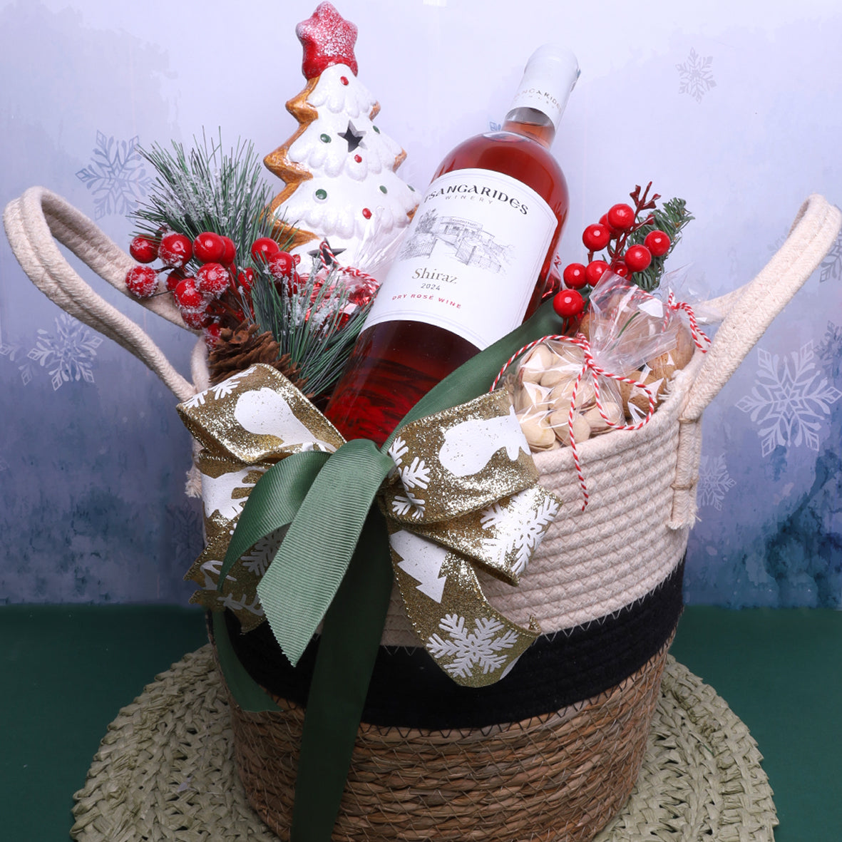 Christmas Basket 9 - Gift Basket - WILTON PATISSERIE