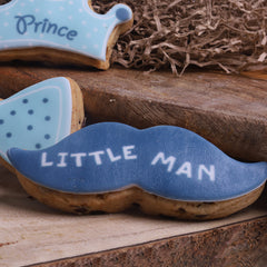 Printed Μoustache Biscuits - WILTON PATISSERIE