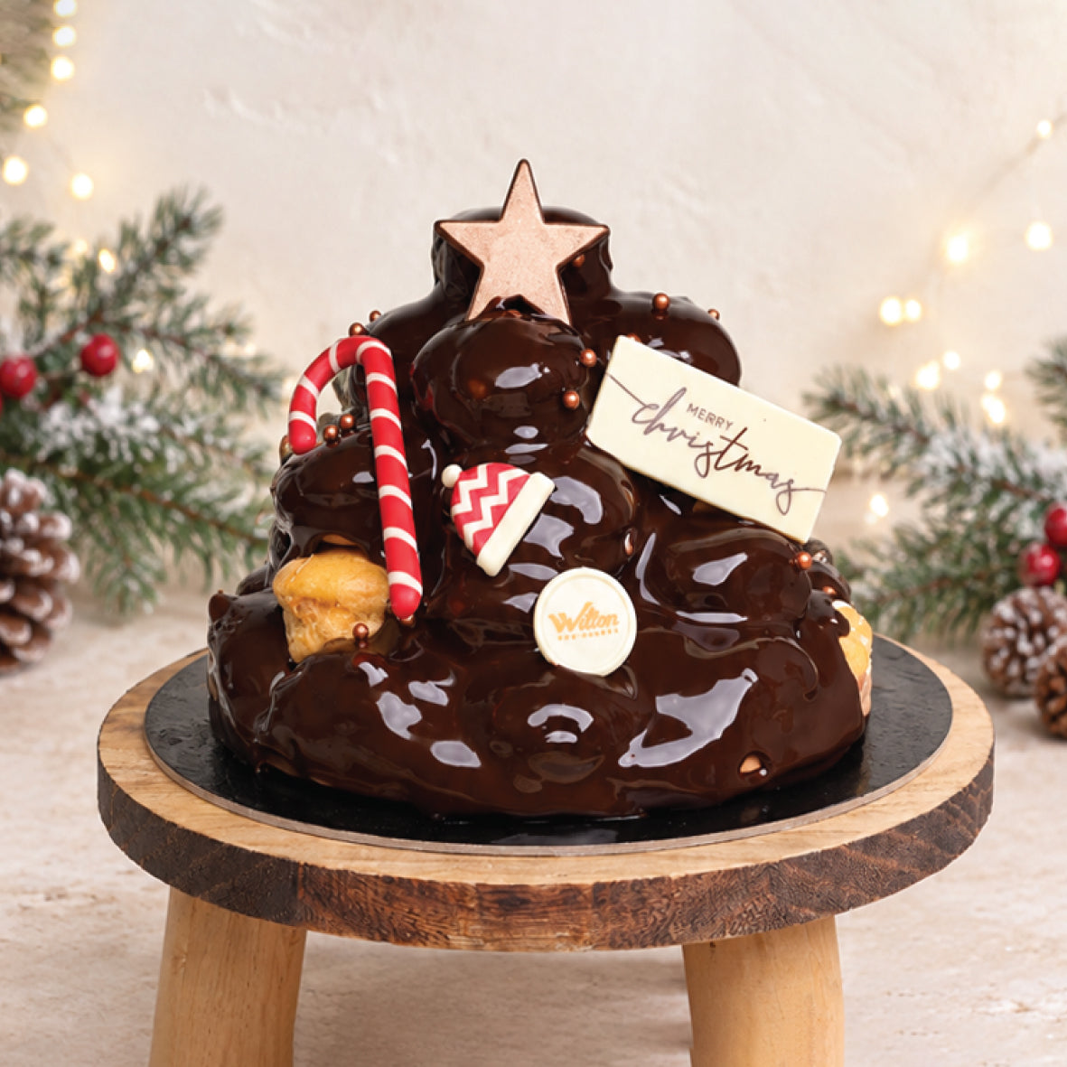 PROFITEROLE CHRISTMAS TREE - WILTON PATISSERIE