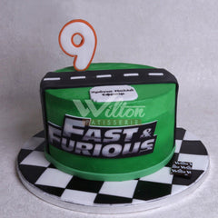 B.14.a FAST AND FURIOUS - Birthday Cakes - WILTON PATISSERIE
