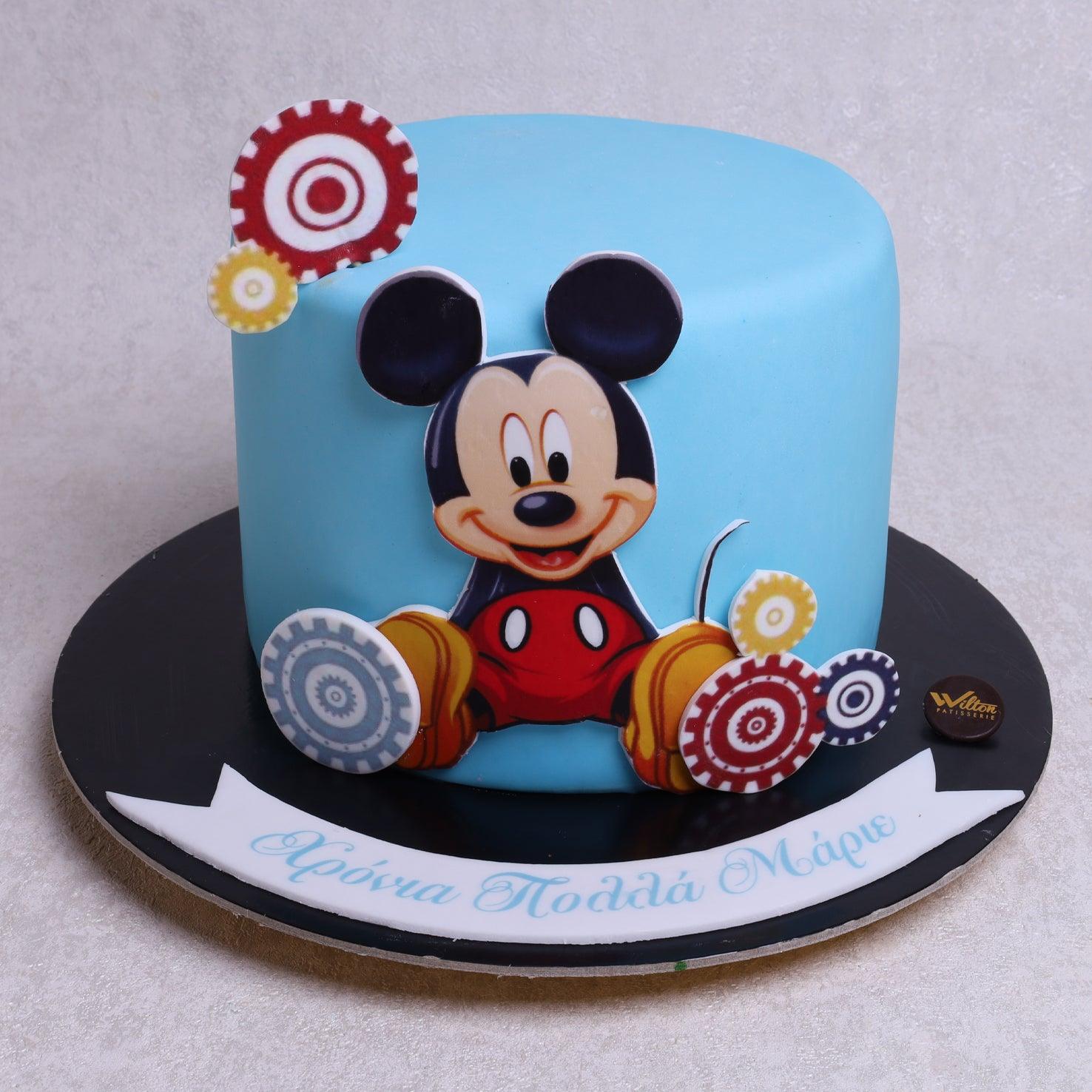 B.7.b MICKEY MOUSE - Birthday Cakes - WILTON PATISSERIE