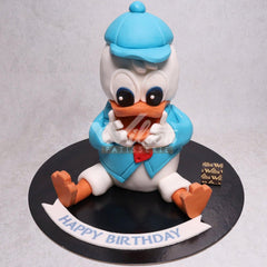 D.12.a DONALD DUCK - Children Birthday Cakes - WILTON PATISSERIE