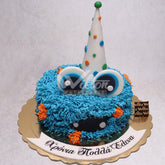 D.13.a COOKIE MONSTER - Children Birthday Cakes - WILTON PATISSERIE