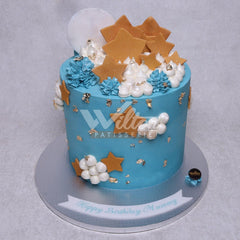 D.18.a STARS CLOUDS - Children Birthday Cakes - WILTON PATISSERIE