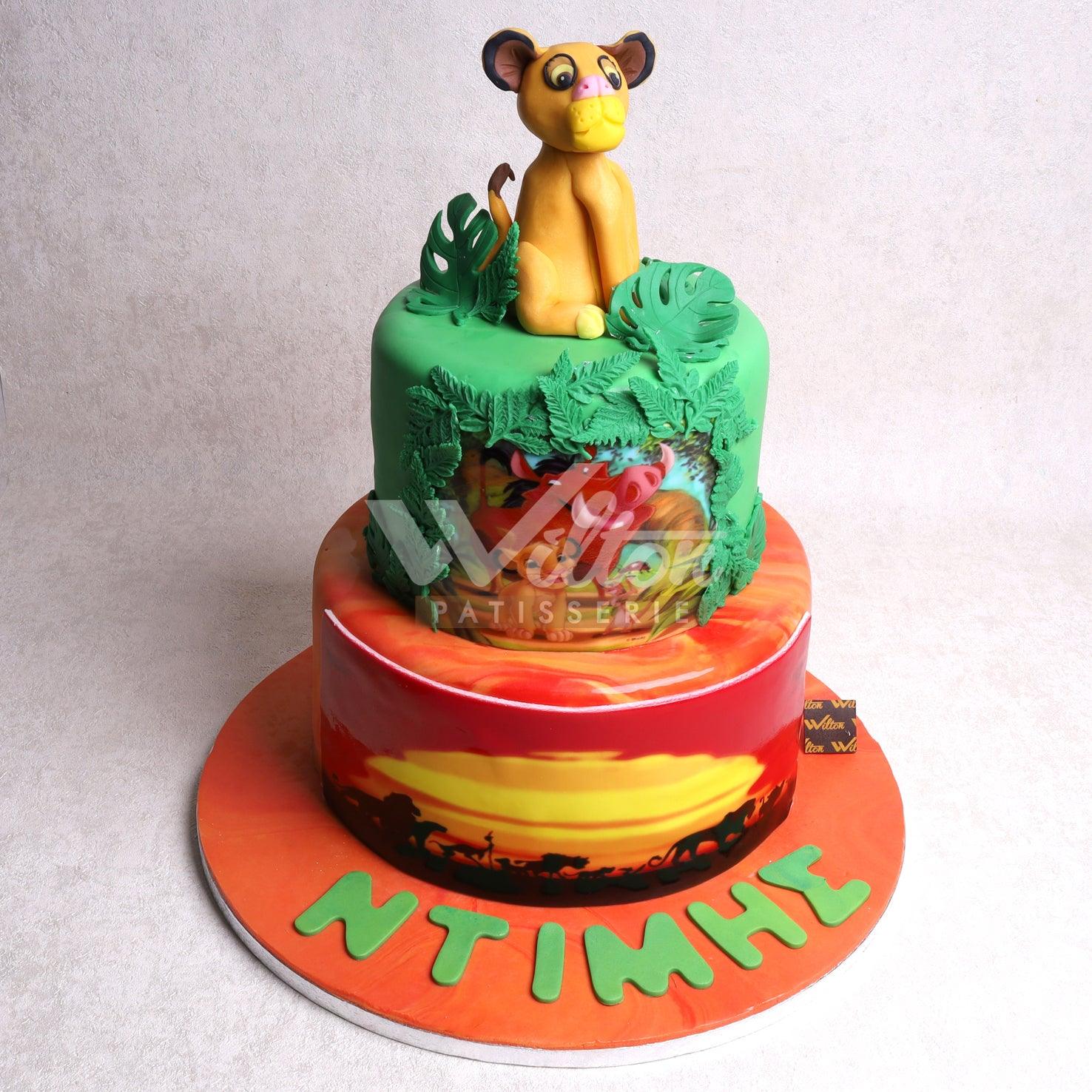 D.2.a LION KING - Children Birthday Cakes - WILTON PATISSERIE