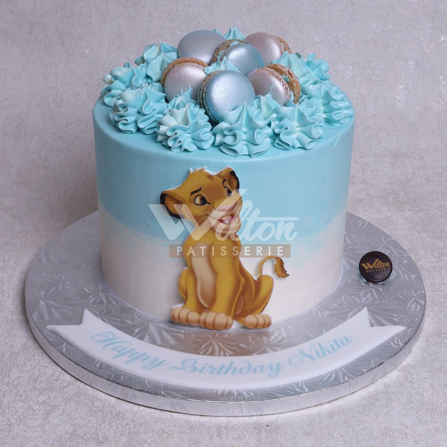 D.2.d LION KING - Children Birthday Cakes - WILTON PATISSERIE