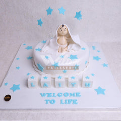 D.22.a WELCOME TO LIFE - Children Birthday Cakes - WILTON PATISSERIE
