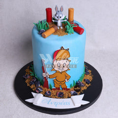 D.3.b BUGS BUNNY & ELMER - Children Birthday Cakes - WILTON PATISSERIE