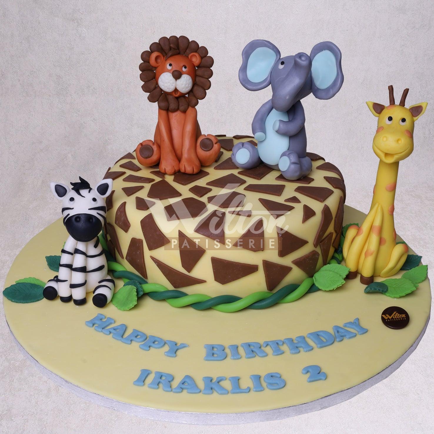 D.4.a ANIMALS - Children Birthday Cakes - WILTON PATISSERIE