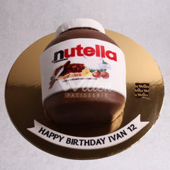 DD.1.d NUTELLA - Adult Birthday Cake - WILTON PATISSERIE
