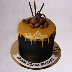 DD.1.g CHOCOLATE - Adult Birthday Cake - WILTON PATISSERIE