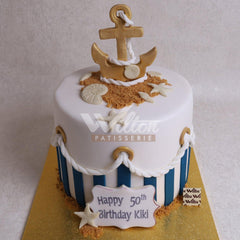 DD.14.a ANCHOR - Adult Birthday Cake - WILTON PATISSERIE