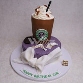 DD.25.a STARBUCKS - Adult Birthday Cake - WILTON PATISSERIE
