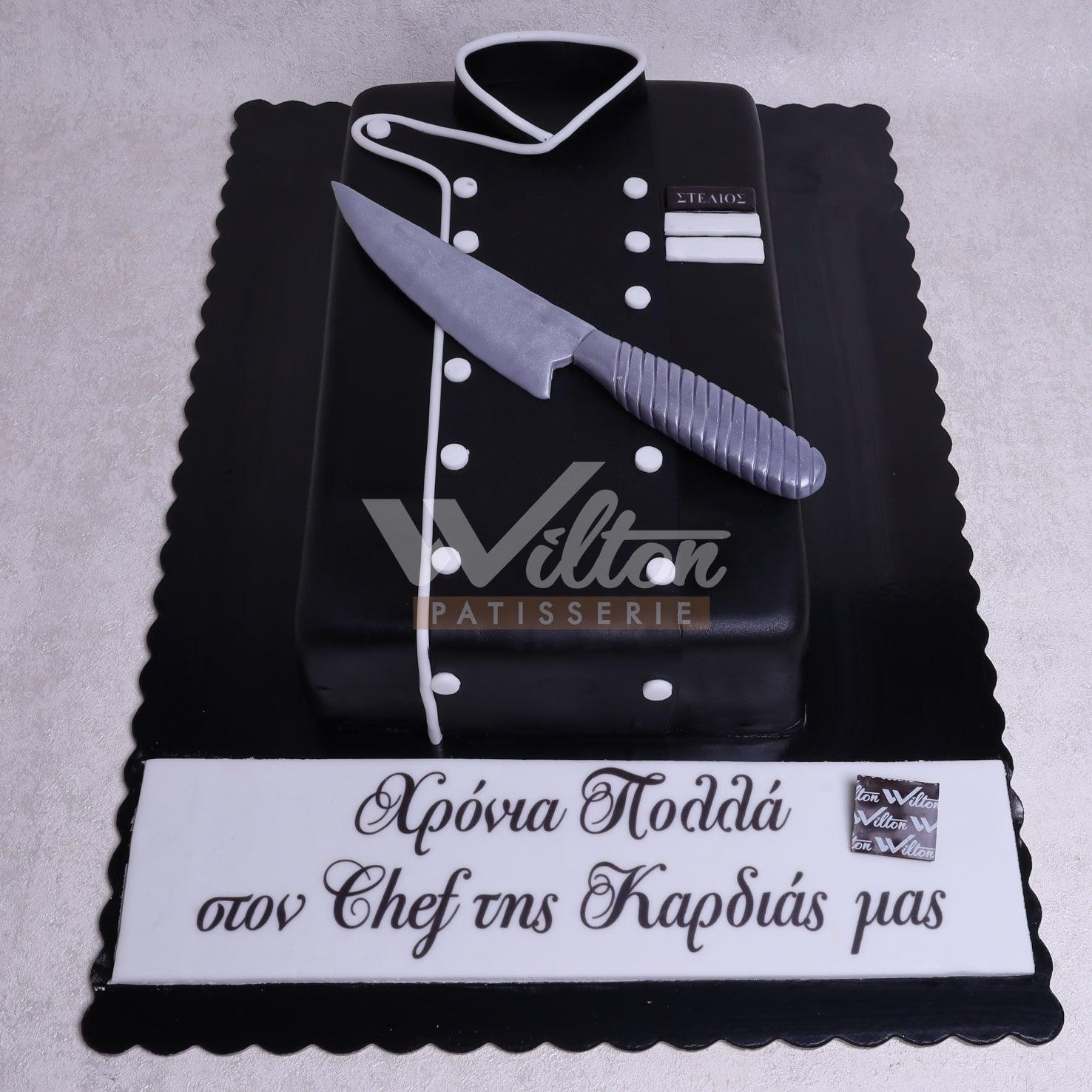 DD.31.a CHEF - Adult Birthday Cake - WILTON PATISSERIE