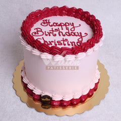 DD.36.e SIMPLE - Adult Birthday Cake - WILTON PATISSERIE