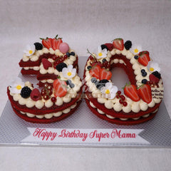 DD.41.d NUMBER 30 - Adult Birthday Cake - WILTON PATISSERIE