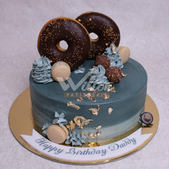 DD.6.a DONUTS - Adult Birthday Cake - WILTON PATISSERIE