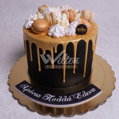 DD.7.e MACARONS - Adult Birthday Cake - WILTON PATISSERIE
