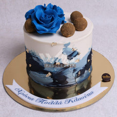 DD.8.c FLOWERS - Adult Birthday Cake - WILTON PATISSERIE