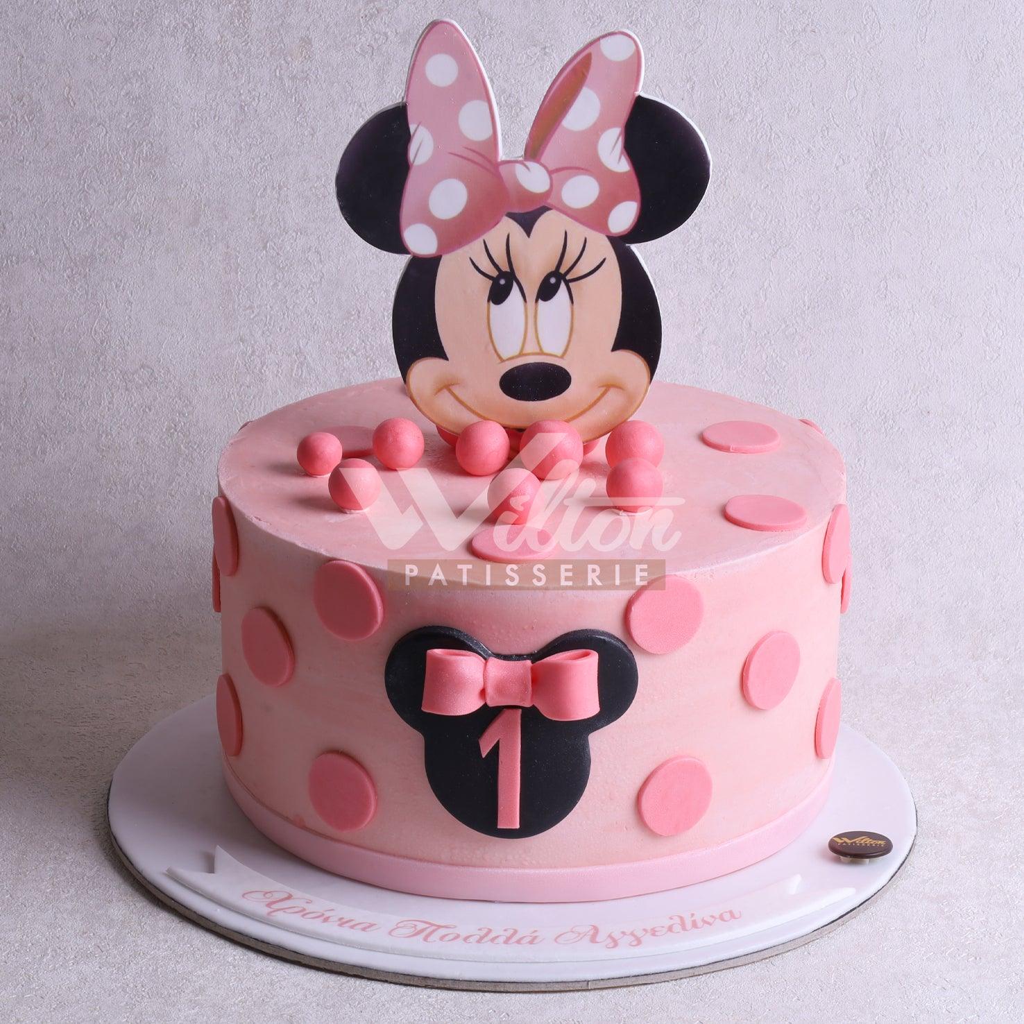G.11.b MINNIE MOUSE - Birthday Cakes - WILTON PATISSERIE