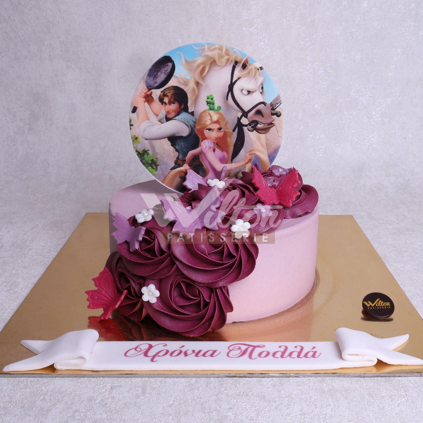 G.15.b RAPUNZEL - Birthday Cakes - WILTON PATISSERIE