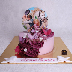 G.15.b RAPUNZEL - Birthday Cakes - WILTON PATISSERIE