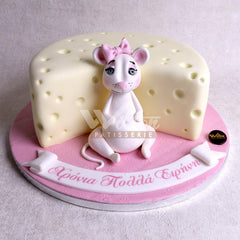 G.31.a CHEESE & MOUSE - Birthday Cakes - WILTON PATISSERIE