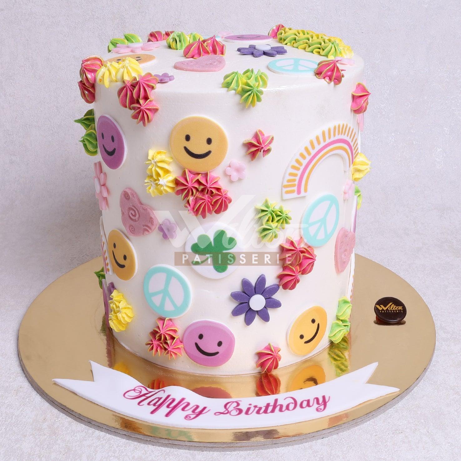 G.32.a COLORFUL - Birthday Cakes - WILTON PATISSERIE
