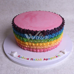 G.6.c RAINBOW - Birthday Cakes - WILTON PATISSERIE