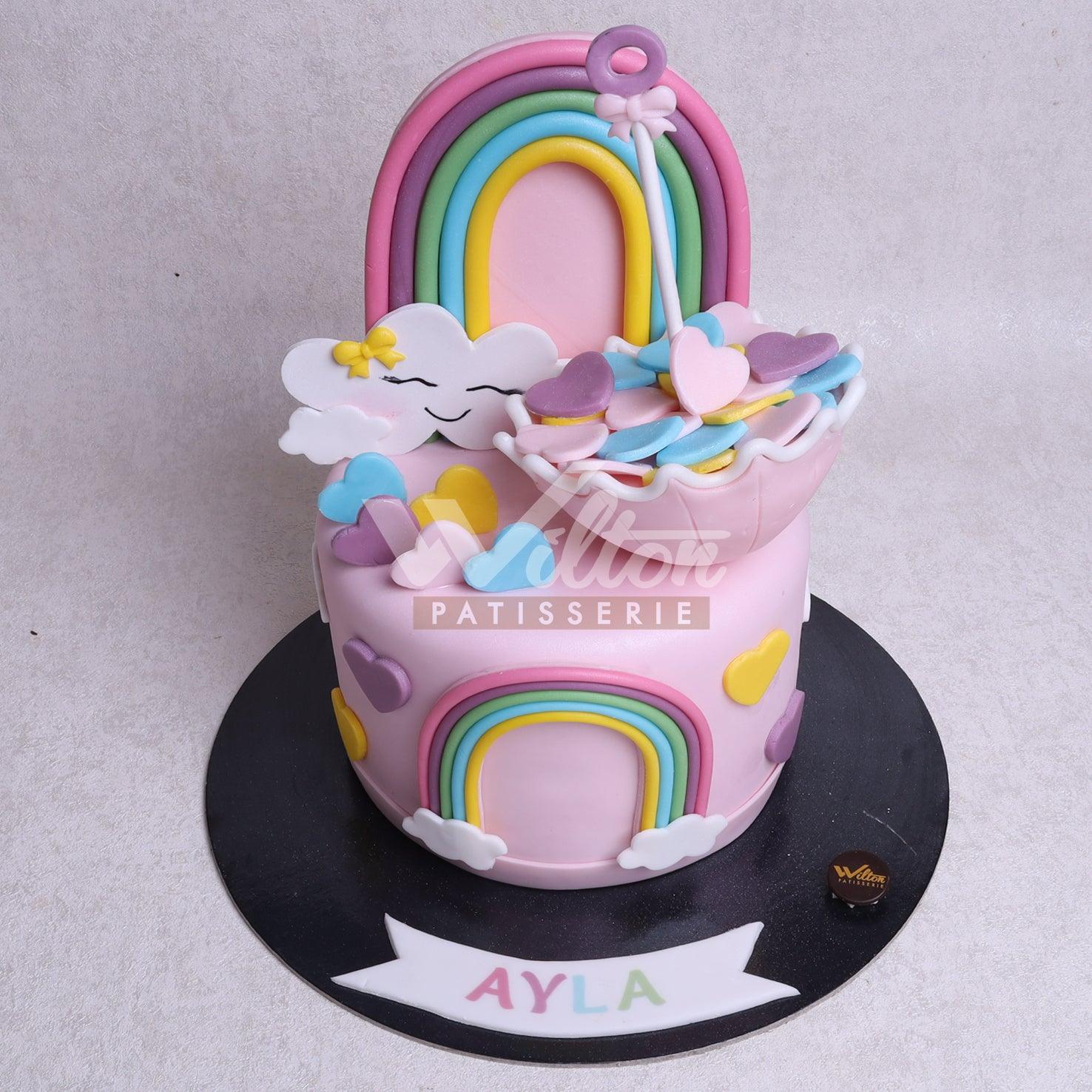 G.6.d RAINBOW - Birthday Cakes - WILTON PATISSERIE