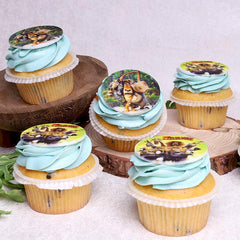 Muffins with Buttercream and Printing - WILTON PATISSERIE