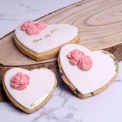 Customised Heart Biscuits - WILTON PATISSERIE