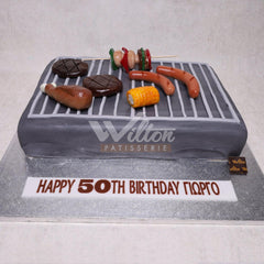 M.1.a BBQ - Men Birthday Cakes - WILTON PATISSERIE