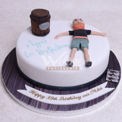 M.4.b DRUNK - Men Birthday Cakes - WILTON PATISSERIE