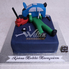 M.7.a MECHANIC - Men Birthday Cakes - WILTON PATISSERIE